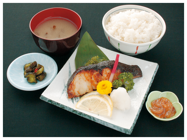 銀だら定食